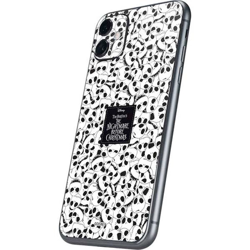 Disney The Nightmare Before Christmas Jack Skellington Pattern iPhone 11 Skin