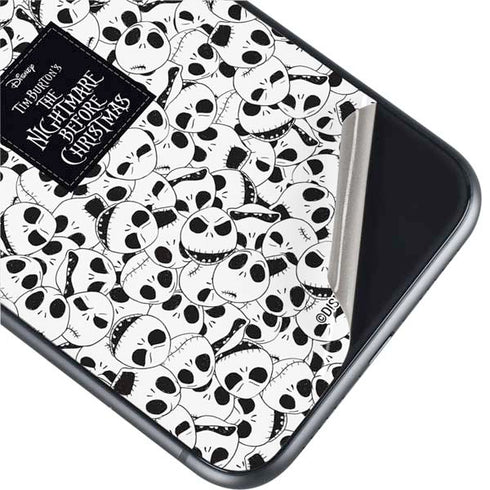 Disney The Nightmare Before Christmas Jack Skellington Pattern iPhone 11 Skin
