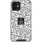 Disney The Nightmare Before Christmas Jack Skellington Pattern iPhone 12 Clear Case