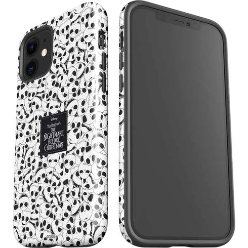 Disney The Nightmare Before Christmas Jack Skellington Pattern iPhone 12 Impact Case