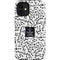Disney The Nightmare Before Christmas Jack Skellington Pattern iPhone 12 Mini Impact Case