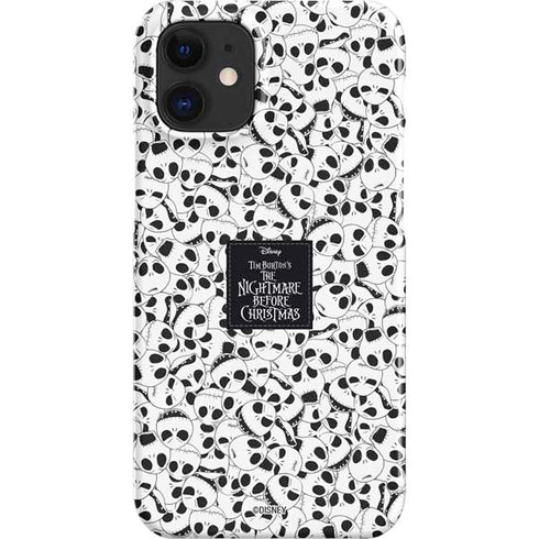 Disney The Nightmare Before Christmas Jack Skellington Pattern iPhone 12 Mini Lite Case