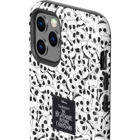Disney The Nightmare Before Christmas Jack Skellington Pattern iPhone 12 Pro Impact Case