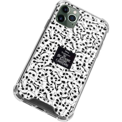 Disney The Nightmare Before Christmas Jack Skellington Pattern iPhone 12 Pro Max Clear Case