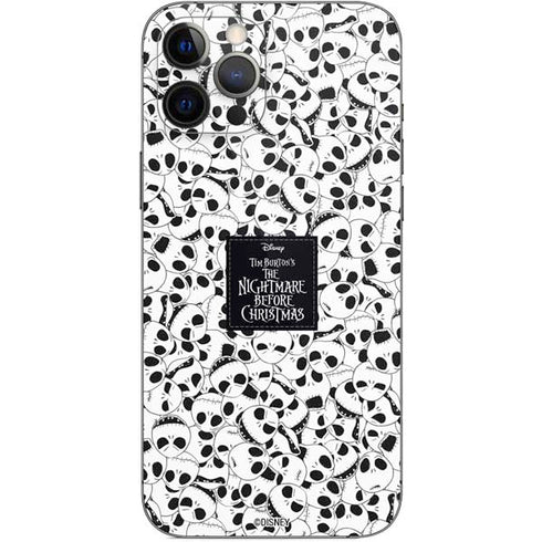 Disney The Nightmare Before Christmas Jack Skellington Pattern iPhone 12 Pro Max Skin