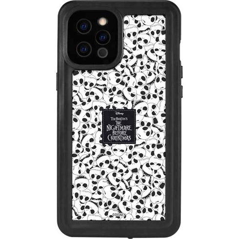 Disney The Nightmare Before Christmas Jack Skellington Pattern iPhone 12 Pro Max Waterproof Case