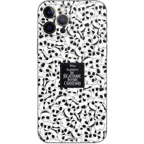 Disney The Nightmare Before Christmas Jack Skellington Pattern iPhone 12 Pro Skin