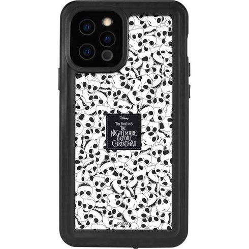 Disney The Nightmare Before Christmas Jack Skellington Pattern iPhone 12 Pro Waterproof Case