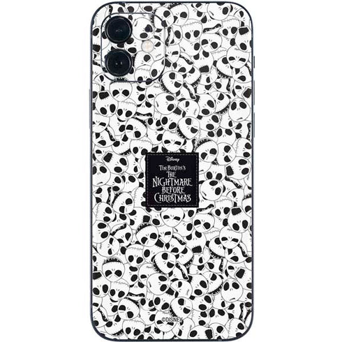 Disney The Nightmare Before Christmas Jack Skellington Pattern iPhone 12 Skin