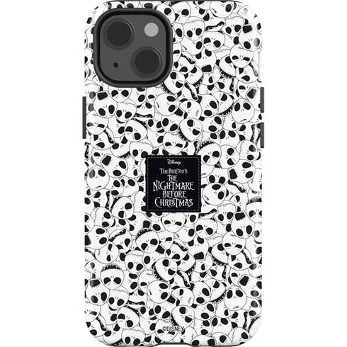 Disney The Nightmare Before Christmas Jack Skellington Pattern iPhone 13 Impact Case