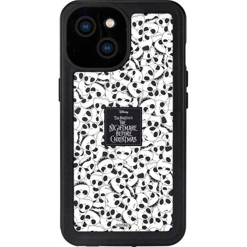 Disney The Nightmare Before Christmas Jack Skellington Pattern iPhone 13 Mini Waterproof Case