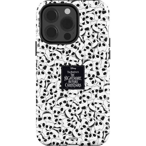 Disney The Nightmare Before Christmas Jack Skellington Pattern iPhone 13 Pro Impact Case