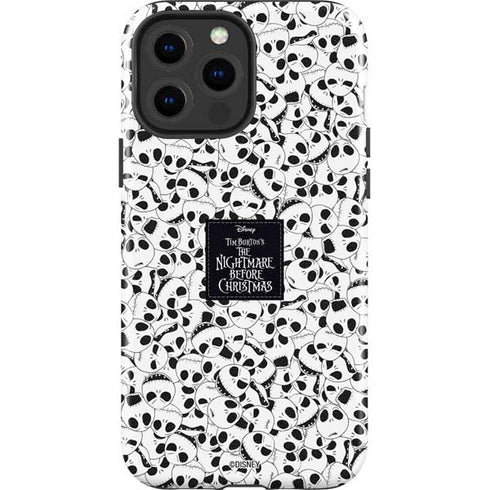 Disney The Nightmare Before Christmas Jack Skellington Pattern iPhone 13 Pro Max Impact Case