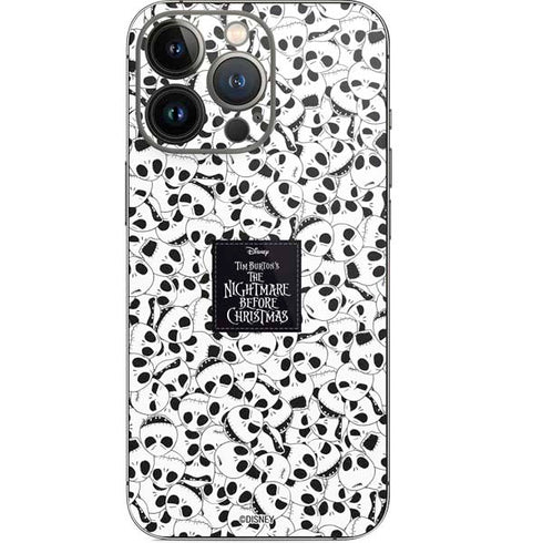 Disney The Nightmare Before Christmas Jack Skellington Pattern iPhone 13 Pro Skin
