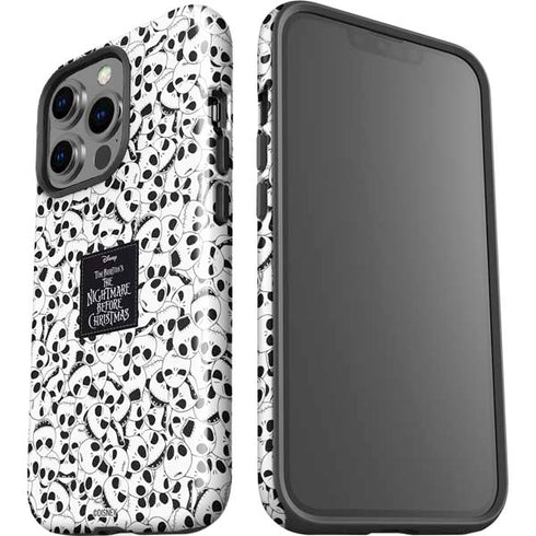 Disney The Nightmare Before Christmas Jack Skellington Pattern iPhone 14 Pro Impact Case