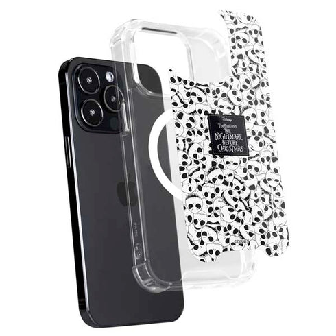 Disney The Nightmare Before Christmas Jack Skellington Pattern iPhone 14 Pro Max MagSafe Case