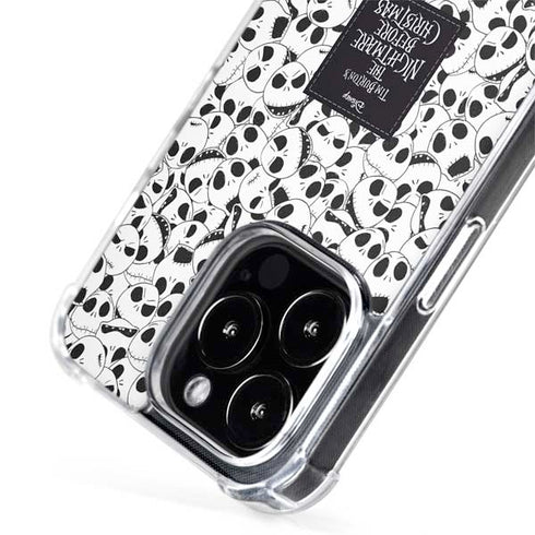 Disney The Nightmare Before Christmas Jack Skellington Pattern iPhone 14 Pro Max MagSafe Case