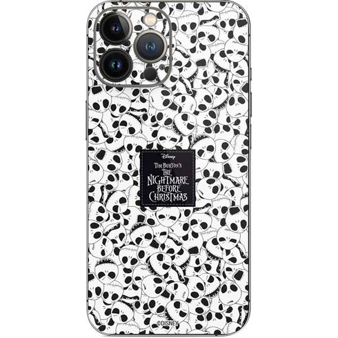Disney The Nightmare Before Christmas Jack Skellington Pattern iPhone 14 Pro Max Skin