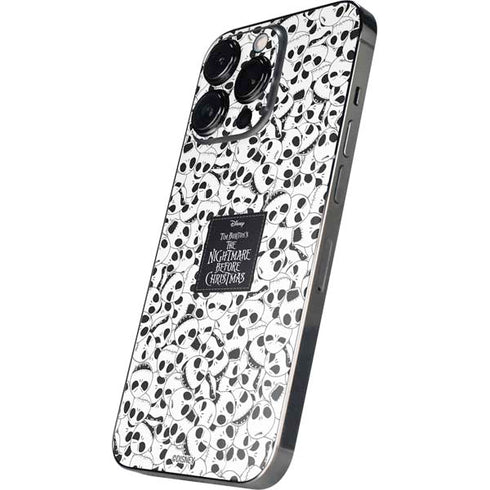 Disney The Nightmare Before Christmas Jack Skellington Pattern iPhone 15 Pro Skin