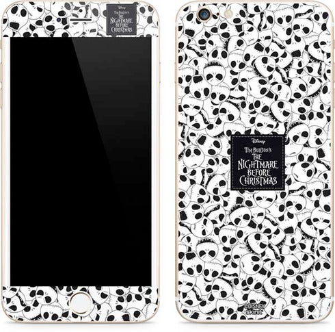 Disney The Nightmare Before Christmas Jack Skellington Pattern iPhone 6/6s Plus Skin