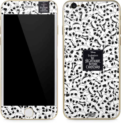 Disney The Nightmare Before Christmas Jack Skellington Pattern iPhone 6/6s Skin