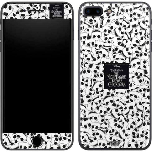 Disney The Nightmare Before Christmas Jack Skellington Pattern iPhone 7 Plus Skin