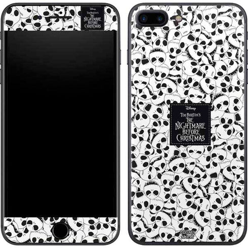 Disney The Nightmare Before Christmas Jack Skellington Pattern iPhone 8 Plus Skin