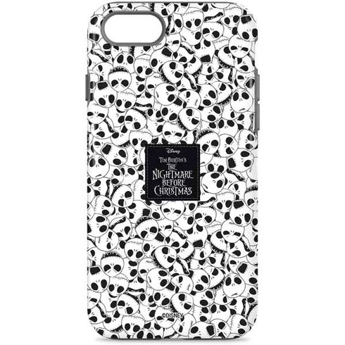 Disney The Nightmare Before Christmas Jack Skellington Pattern iPhone 8 Pro Case