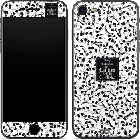 Disney The Nightmare Before Christmas Jack Skellington Pattern iPhone 8 Skin