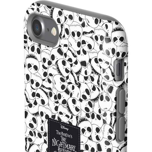 Disney The Nightmare Before Christmas Jack Skellington Pattern iPhone SE (2nd & 3rd Gen) Pro Case