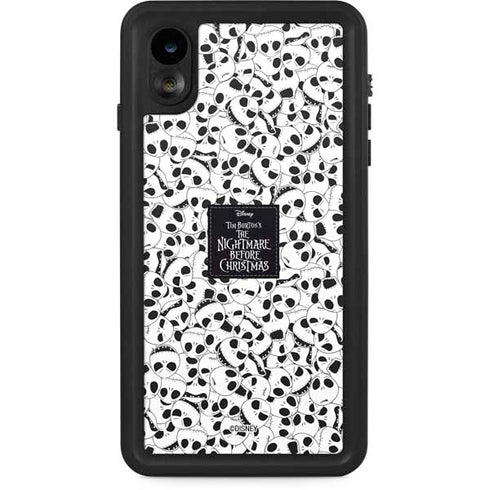 Disney The Nightmare Before Christmas Jack Skellington Pattern iPhone XR Waterproof Case