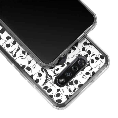 Disney The Nightmare Before Christmas Jack Skellington Pattern LG K51/Q51 Clear Case