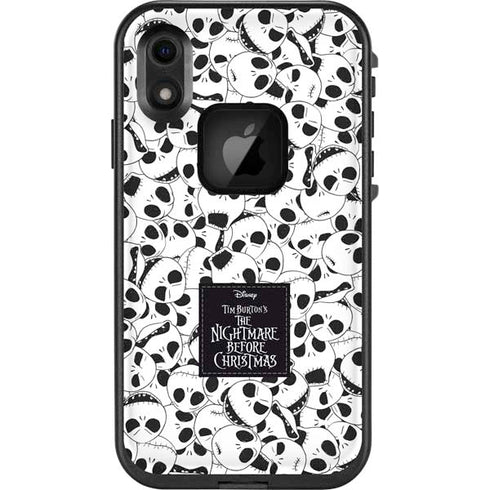 Disney The Nightmare Before Christmas Jack Skellington Pattern LifeProof Fre iPhone Skin
