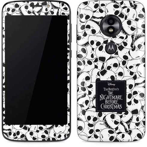 Disney The Nightmare Before Christmas Jack Skellington Pattern Moto E5 Play Skin