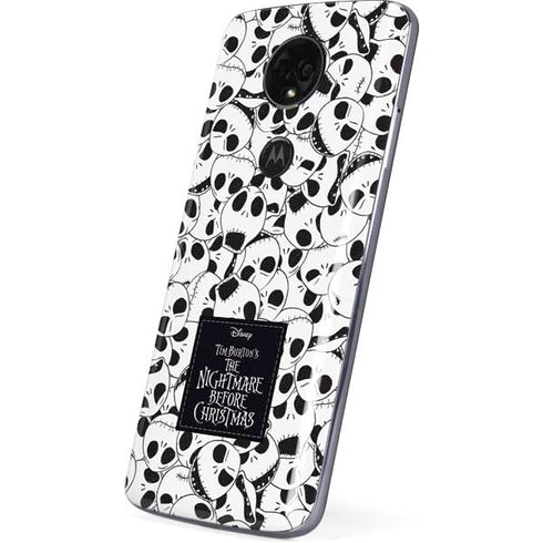 Disney The Nightmare Before Christmas Jack Skellington Pattern Moto E5 Plus Skin