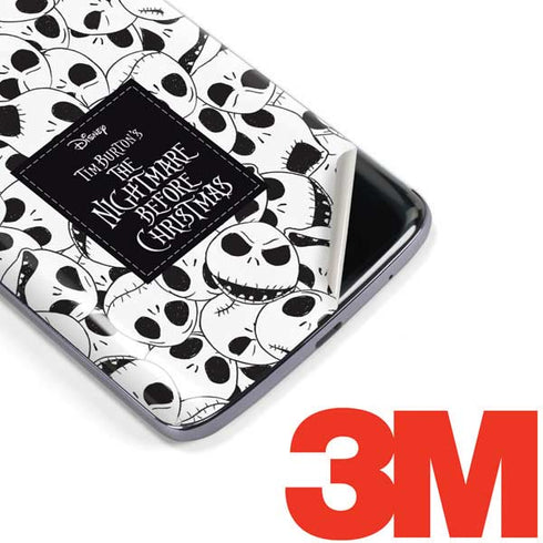Disney The Nightmare Before Christmas Jack Skellington Pattern Moto E5 Plus Skin
