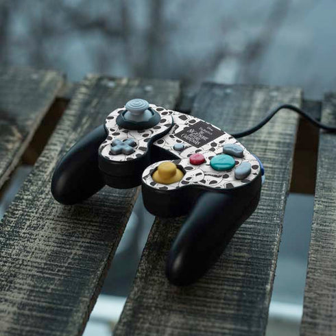Disney The Nightmare Before Christmas Jack Skellington Pattern Nintendo GameCube Controller Skin