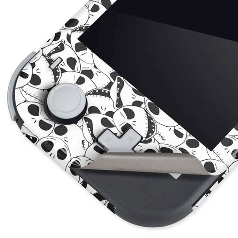 Disney The Nightmare Before Christmas Jack Skellington Pattern Nintendo Switch Lite Skin