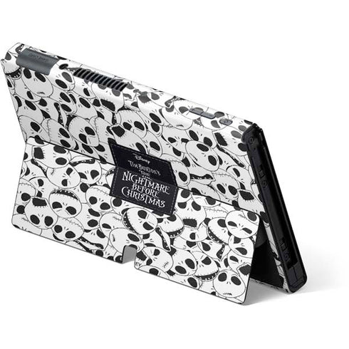 Disney The Nightmare Before Christmas Jack Skellington Pattern Nintendo Switch OLED (2021) Skin
