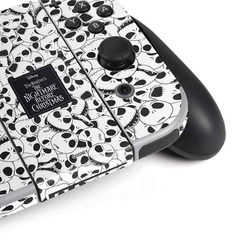 Disney The Nightmare Before Christmas Jack Skellington Pattern Nintendo Switch OLED (2021) Skin