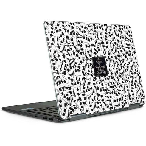 Disney The Nightmare Before Christmas Jack Skellington Pattern Notebook 9 Pro 13in (2017) Skin