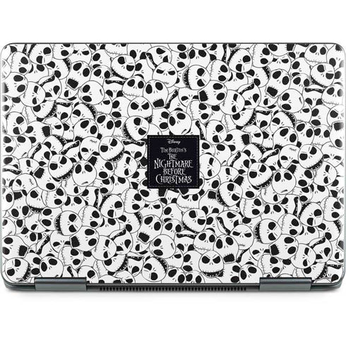 Disney The Nightmare Before Christmas Jack Skellington Pattern Notebook 9 Pro 13in (2017) Skin
