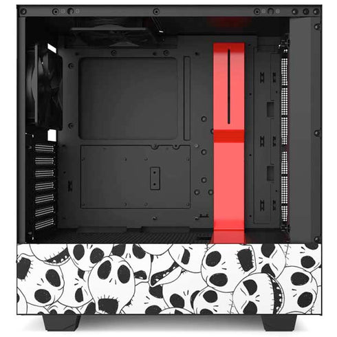 Disney The Nightmare Before Christmas Jack Skellington Pattern NZXT H510 Compact ATX Mid-Tower Case Skin