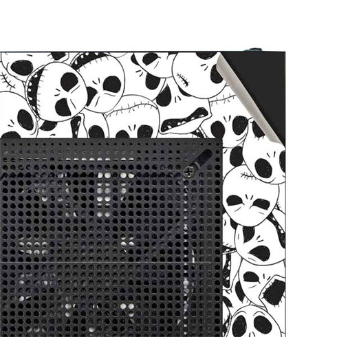 Disney The Nightmare Before Christmas Jack Skellington Pattern NZXT H510 Compact ATX Mid-Tower Case Skin