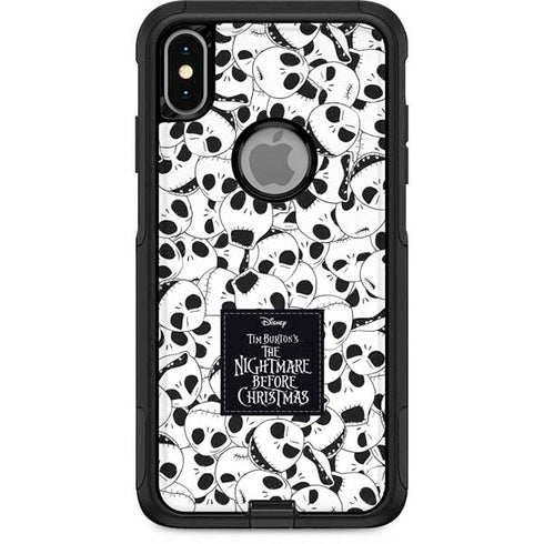 Disney The Nightmare Before Christmas Jack Skellington Pattern Otterbox Commuter iPhone Skin