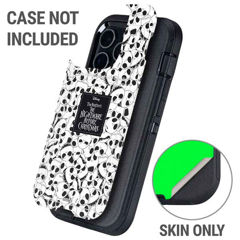 Disney The Nightmare Before Christmas Jack Skellington Pattern Otterbox Defender iPhone Skin