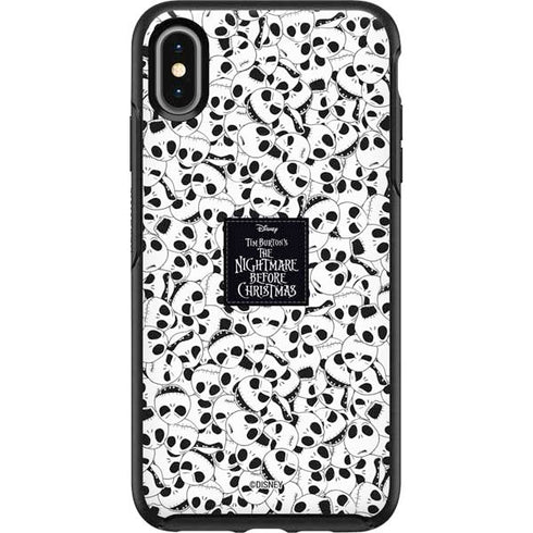 Disney The Nightmare Before Christmas Jack Skellington Pattern Otterbox Symmetry iPhone Skin