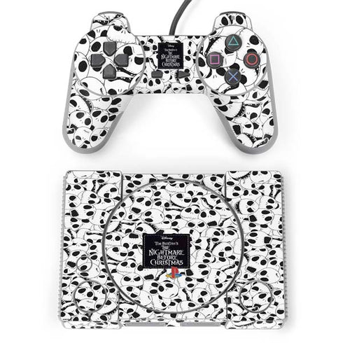 Disney The Nightmare Before Christmas Jack Skellington Pattern PlayStation Classic Bundle Skin