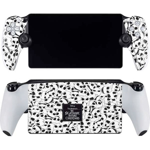Disney The Nightmare Before Christmas Jack Skellington Pattern PlayStation Portal Remote Player Skin