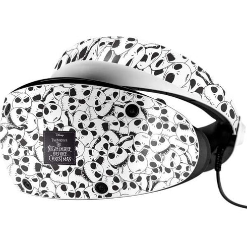 Disney The Nightmare Before Christmas Jack Skellington Pattern PlayStation VR2 Skin